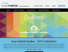 Tablet Screenshot of expohabitatquebec.com